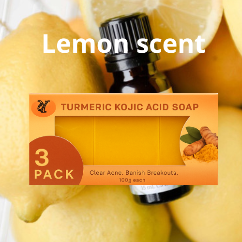 TUMERIC KOJIC ACID SOAP.