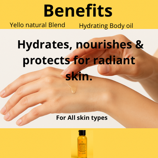 Yello Natural Blend , Hydrating Body oil