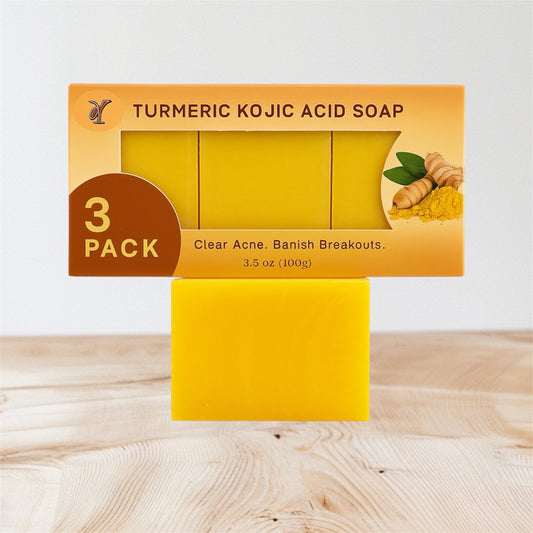 TUMERIC KOJIC ACID SOAP.